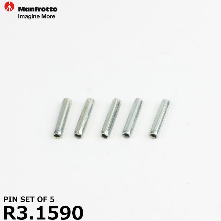 マンフロット スペアパーツ R3.1590 PIN SET OF 5 ※欠品:ご注文後、約3ヶ月かかります
