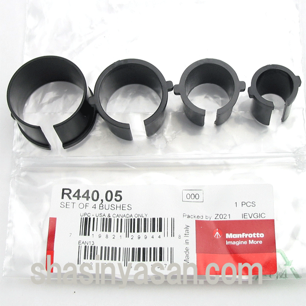 マンフロット スペアパーツ R440.05 SET OF 4 BUSHES ※欠品:ご注文より、2~3ヶ月かかります