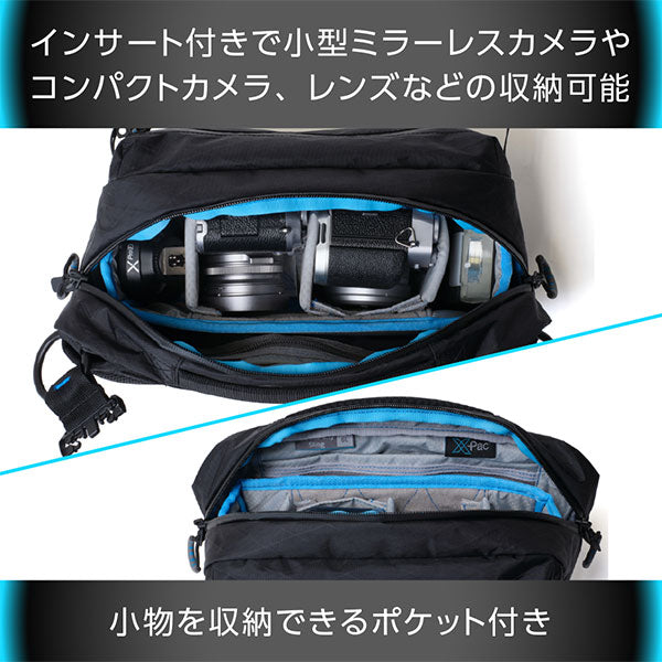 グラギア GG0260-1945 キボコ シティ スリング 6L ブラック