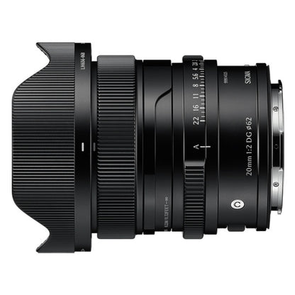 シグマ 20mm F2 DG | Contemporary ソニーEマウント用 ブラック