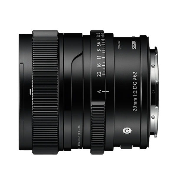 シグマ 20mm F2 DG | Contemporary ソニーEマウント用 ブラック