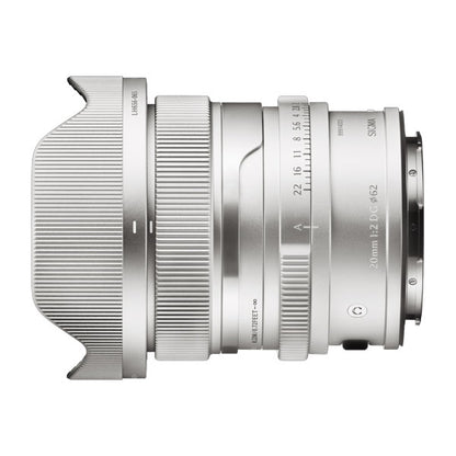 シグマ 20mm F2 DG | Contemporary ライカLマウント用 シルバー