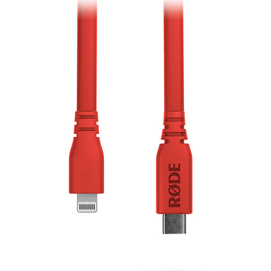 RODE SC19-R USB-C - Lightningケーブル 1.5m レッド