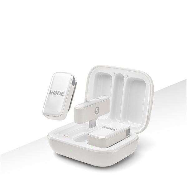 RODE Wireless Micro ワイヤレスマイクロ iPhone/Android対応 超小型ワイヤレスマイク USB-C接続 WIMICROCW ホワイト