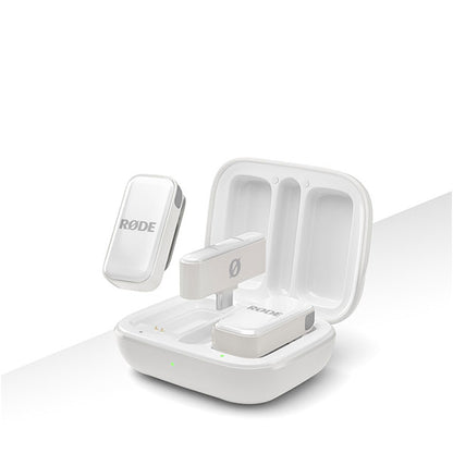 RODE Wireless Micro ワイヤレスマイクロ iPhone/Android対応 超小型ワイヤレスマイク USB-C接続 WIMICROCW ホワイト