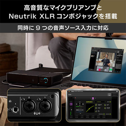 RODE RCVCORE ロードキャスター ビデオ コア ブラック HDMIビデオスイッチャー