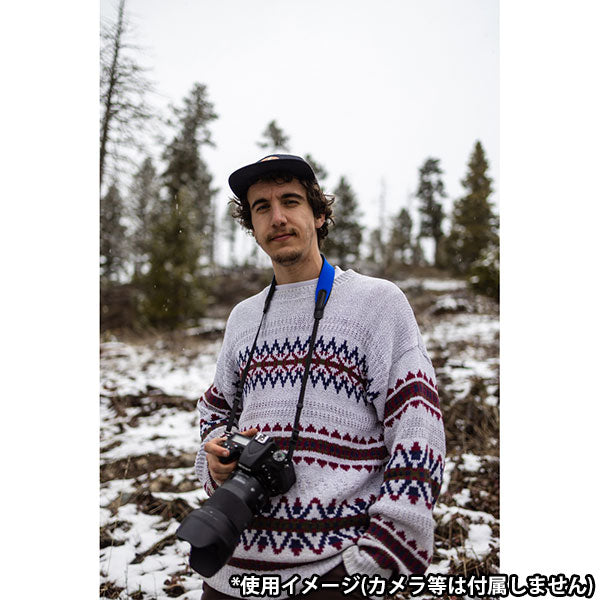 オプテック E-Zコンフォートストラップ カメラストラップ オーシャンブルー