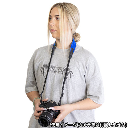 オプテック E-Zコンフォートストラップ カメラストラップ オーシャンブルー