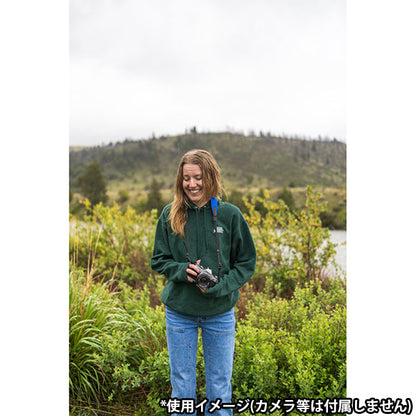 オプテック E-Zコンフォートストラップ カメラストラップ オーシャンブルー