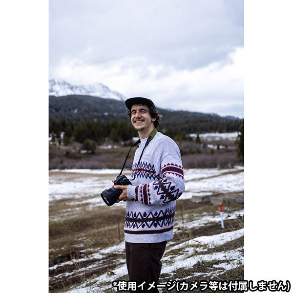 オプテック E-Zコンフォートストラップ カメラストラップ オリーブグリーン