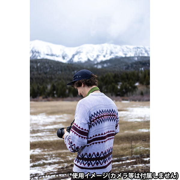 オプテック E-Zコンフォートストラップ カメラストラップ オリーブグリーン