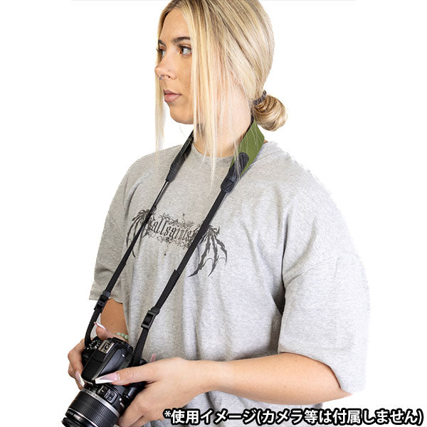 オプテック E-Zコンフォートストラップ カメラストラップ オリーブグリーン