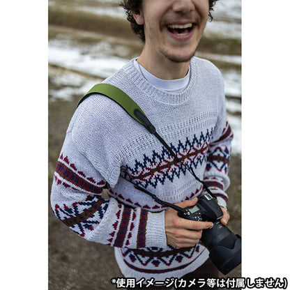 オプテック E-Zコンフォートストラップ カメラストラップ オリーブグリーン