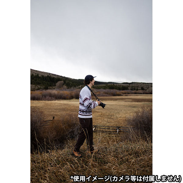 オプテック E-Zコンフォートストラップ カメラストラップ チャコール