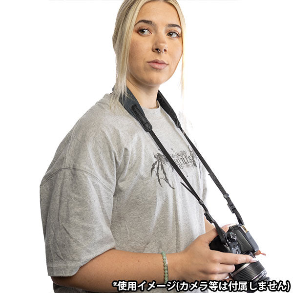 オプテック E-Zコンフォートストラップ カメラストラップ チャコール