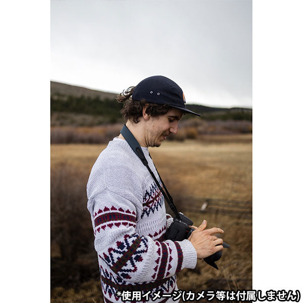 オプテック E-Zコンフォートストラップ カメラストラップ チャコール