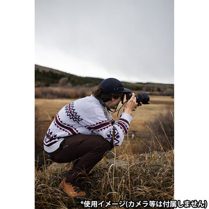 オプテック E-Zコンフォートストラップ カメラストラップ チャコール