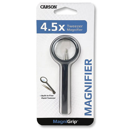 エツミ CARSON-MG-55 Carson 4.5倍ピンセット付きルーペ