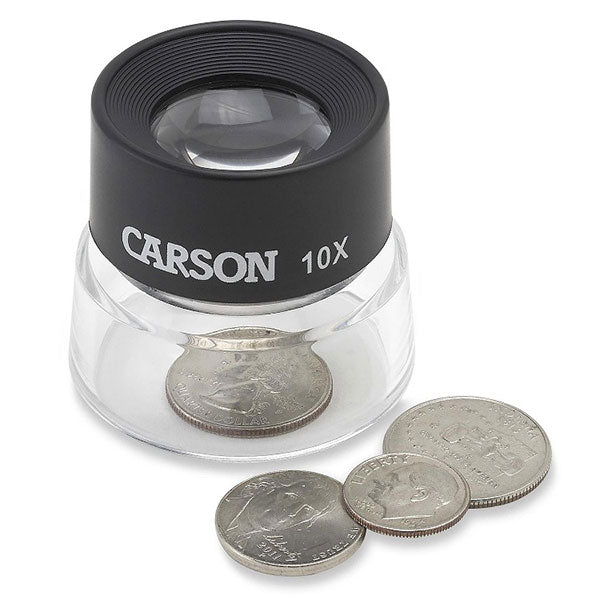 エツミ スタンドルーペ カーソン CARSON-LL-10 10倍スタンドマグニファイア 拡大鏡