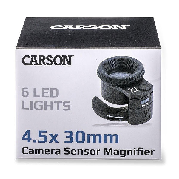 エツミ カーソン センサールーペ CARSON-SM-44 4.5×30mm カメラセンサーマグニファイア 拡大鏡