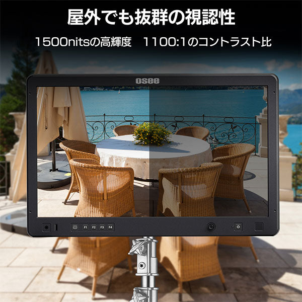 《1月30日発売予定》 Osee Mega 22S4 21.5インチ プロダクションモニター マルチビュー対応 【予約】