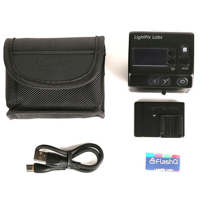 LightPix Labs フラッシュQ FM2 小型クリップオンフラッシュ GN20 ブラック