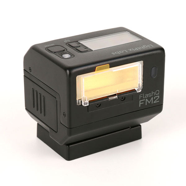 LightPix Labs フラッシュQ FM2 小型クリップオンフラッシュ GN20 ブラック