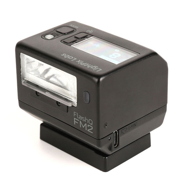 LightPix Labs フラッシュQ FM2 小型クリップオンフラッシュ GN20 ブラック
