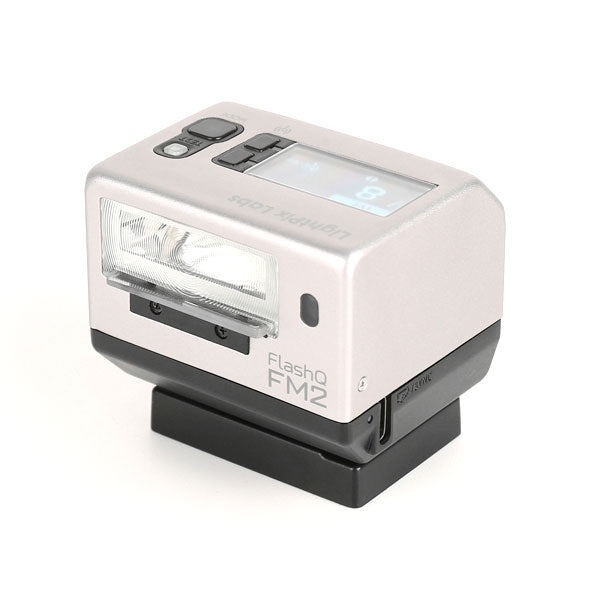 LightPix Labs フラッシュQ FM2 小型クリップオンフラッシュ GN20 シルバー