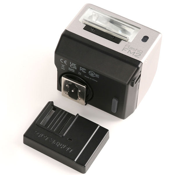 LightPix Labs フラッシュQ FM2 小型クリップオンフラッシュ GN20 シルバー