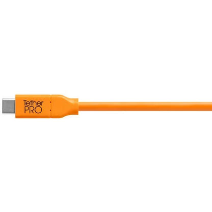 テザーツールズ CUC03-ORG テザープロ USBケーブル USB-C to USB-C 90cm オレンジ