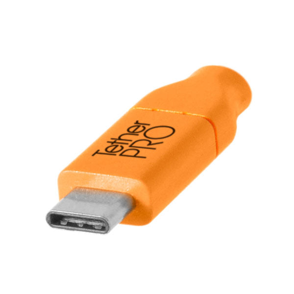 テザーツールズ CUC15-ORG テザープロ USBケーブル USB-C to USB-C 4.6m オレンジ