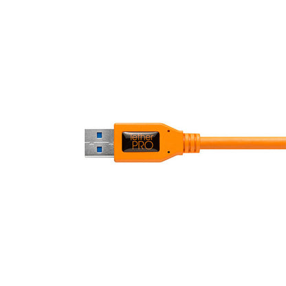 テザーツールズ CUC3215-ORG テザープロ USBケーブル USB 3.0 to USB-C 4.6m オレンジ