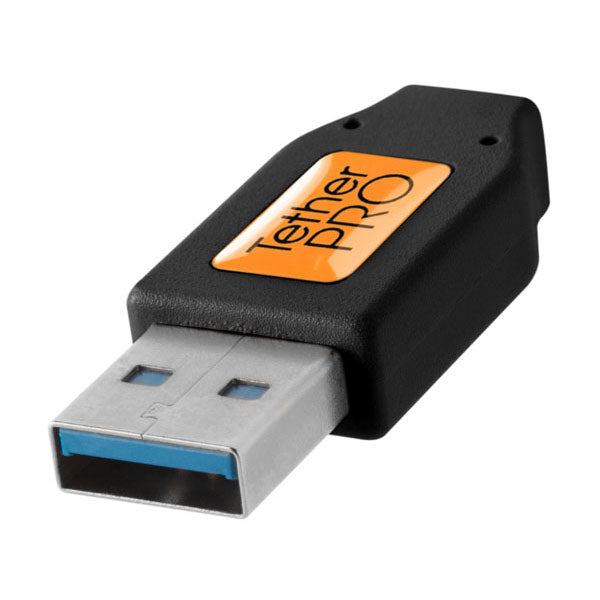 テザーツールズ CUC3215-BLK テザープロ USBケーブル USB 3.0 to USB-C 4.6m ブラック ※欠品：ご注文後、約1.5ヶ月かかります