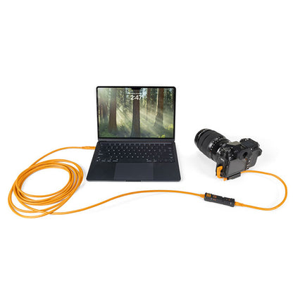 テザーツールズ CUCRTC1G2-ORG テザープロ オプティマ 10G USB-Cケーブル 51cm オレンジ ※欠品：ご注文後、約1.5ヶ月かかります