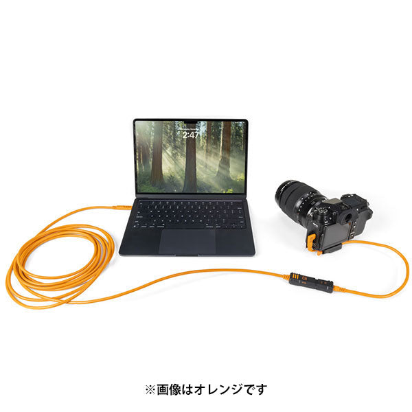 テザーツールズ TBP3G2-BLK テザープロ オプティマ 10G USB-Cロッキングエクステンションケーブル 4.8m ブラック