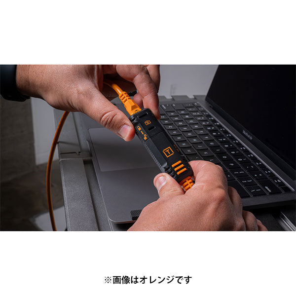 テザーツールズ TBP3G2-BLK テザープロ オプティマ 10G USB-Cロッキングエクステンションケーブル 4.8m ブラック