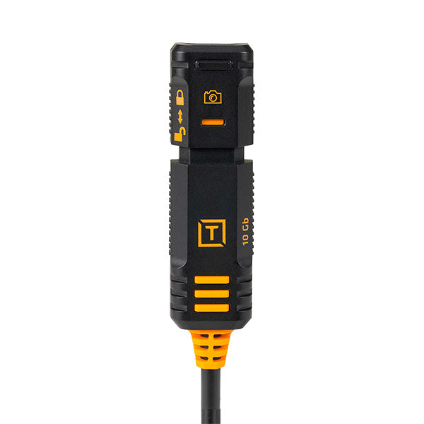 テザーツールズ TBP3G2-BLK テザープロ オプティマ 10G USB-Cロッキングエクステンションケーブル 4.8m ブラック