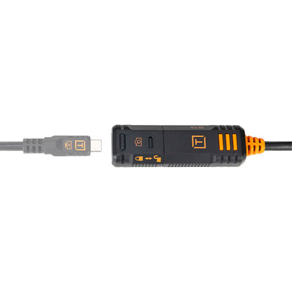 テザーツールズ TBP3G2-BLK テザープロ オプティマ 10G USB-Cロッキングエクステンションケーブル 4.8m ブラック