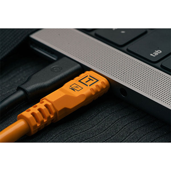 テザーツールズ CUC06G2B-ORG テザープロ オプティマ 10G USB-Cケーブル 1.8m オレンジ