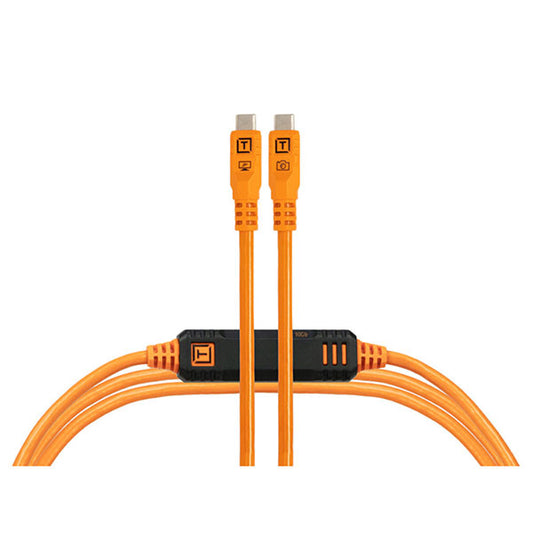 《12月5日発売予定》 テザーツールズ CUC06G2B-ORG テザープロ オプティマ 10G USB-Cケーブル 1.8m オレンジ 【予約】