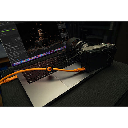 テザーツールズ CUC10G2B-ORG テザープロ オプティマ 10G USB-Cケーブル 3m オレンジ