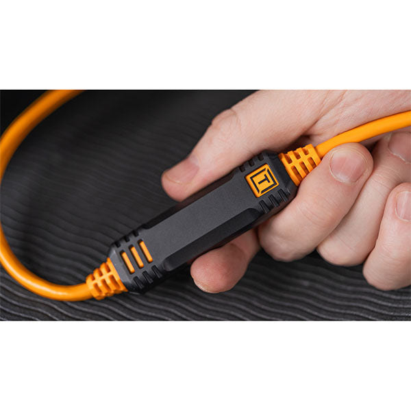 テザーツールズ CUC10RTG2B-ORG テザープロ オプティマ 10G USB-Cケーブル ライトアングル 3m オレンジ