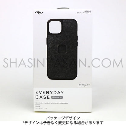 ピークデザイン M-MC-AX-CH-1 iPhone14専用 エブリデイ ケース チャコール
