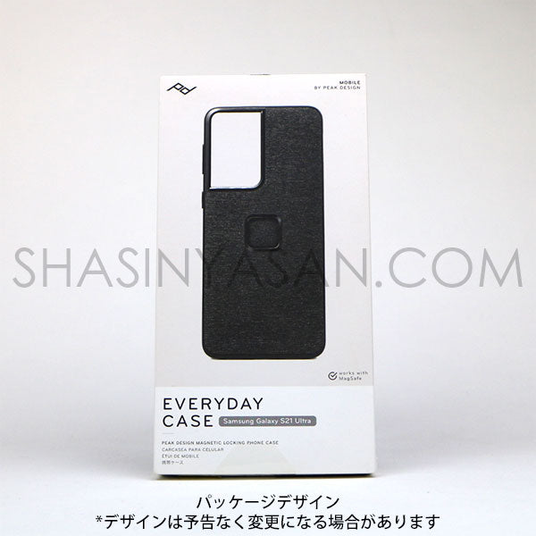 ピークデザイン M-MC-AL-CH-1 Samsung Galaxy S21 Ultra 5G専用 エブリデイケース チャコール