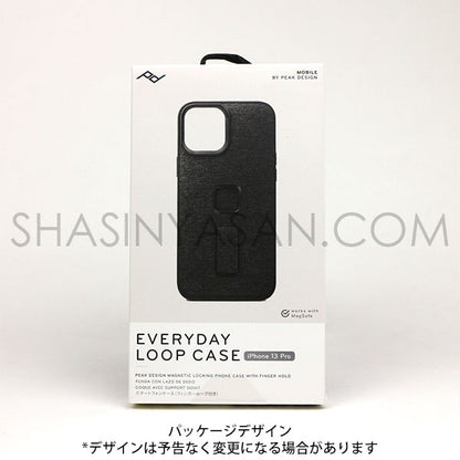 ピークデザイン M-LC-AR-CH-1 iPhone 13 Pro専用 エブリデイ ループ ケース チャコール