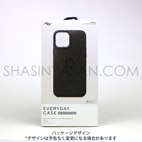 ピークデザイン M-MC-AS-CH-1 iPhone 13 Pro Max専用 エブリデイ ケース チャコール