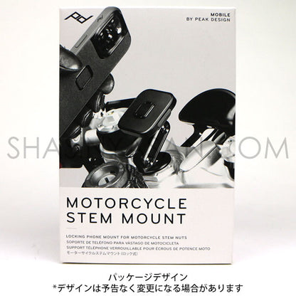 ピークデザイン M-MM-AA-BK-1 モーターサイクル ステムマウント ブラック