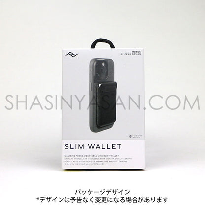 ピークデザイン M-WA-AA-CH-1 スリム ウォレット チャコール