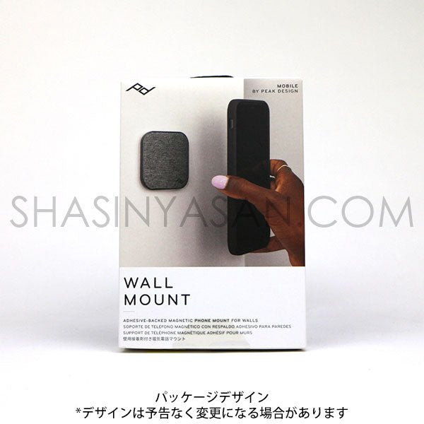 ピークデザイン M-WM-AA-CH-1 ウォール マウント チャコール